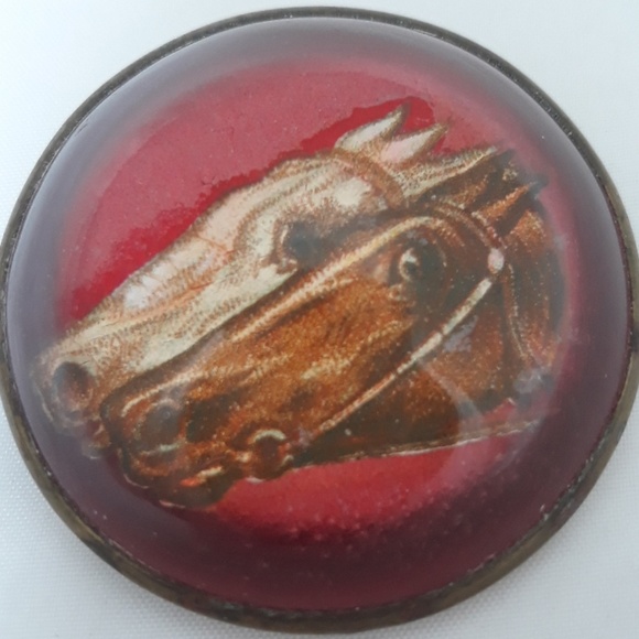 Vintage Equestrian Pin - Picture 3 of 3
